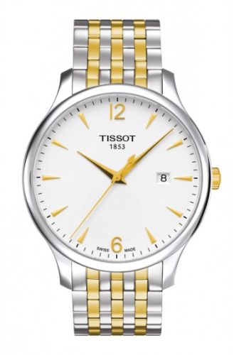 Tissot Tradition Quartz 42 Stainless Steel - Yellow Gold / Silver / Bracelet